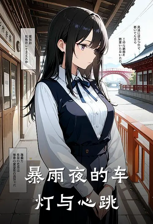 暴雨夜的车灯与心跳