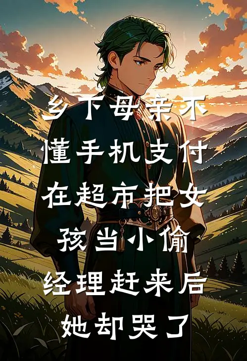 乡下母亲不懂手机支付，在超市把女孩当小偷，经理赶来后她却哭了