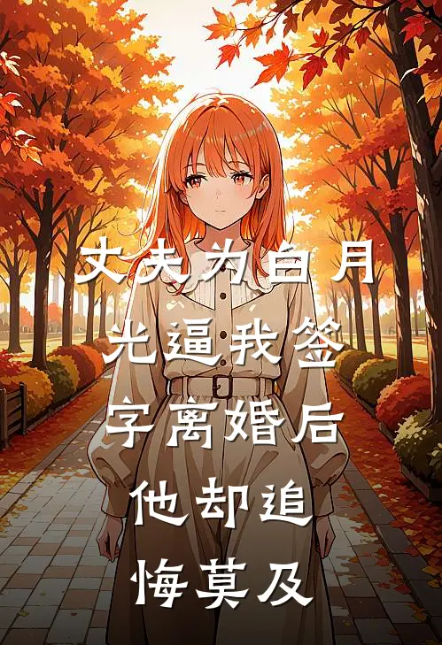 丈夫为白月光逼我签字离婚后，他却追悔莫及