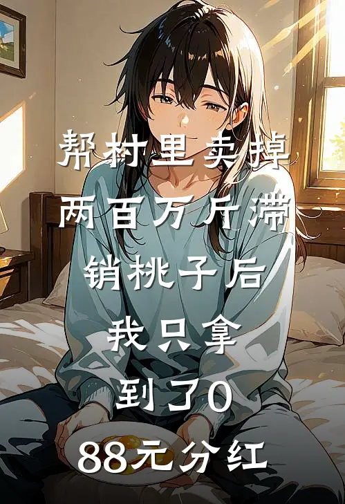 帮村里卖掉两百万斤滞销桃子后，我只拿到了0.88元分红