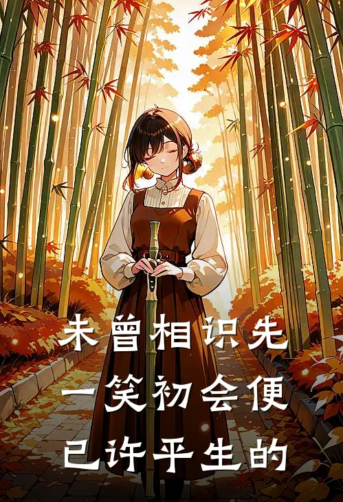 未曾相识先一笑初会便已许平生的