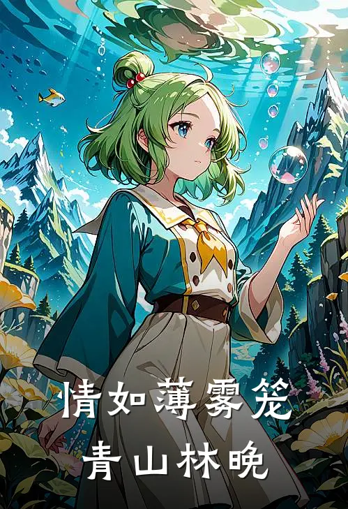 情如薄雾笼青山林晚